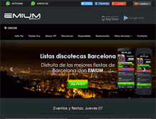 Tablet Screenshot of emiumgroup.com